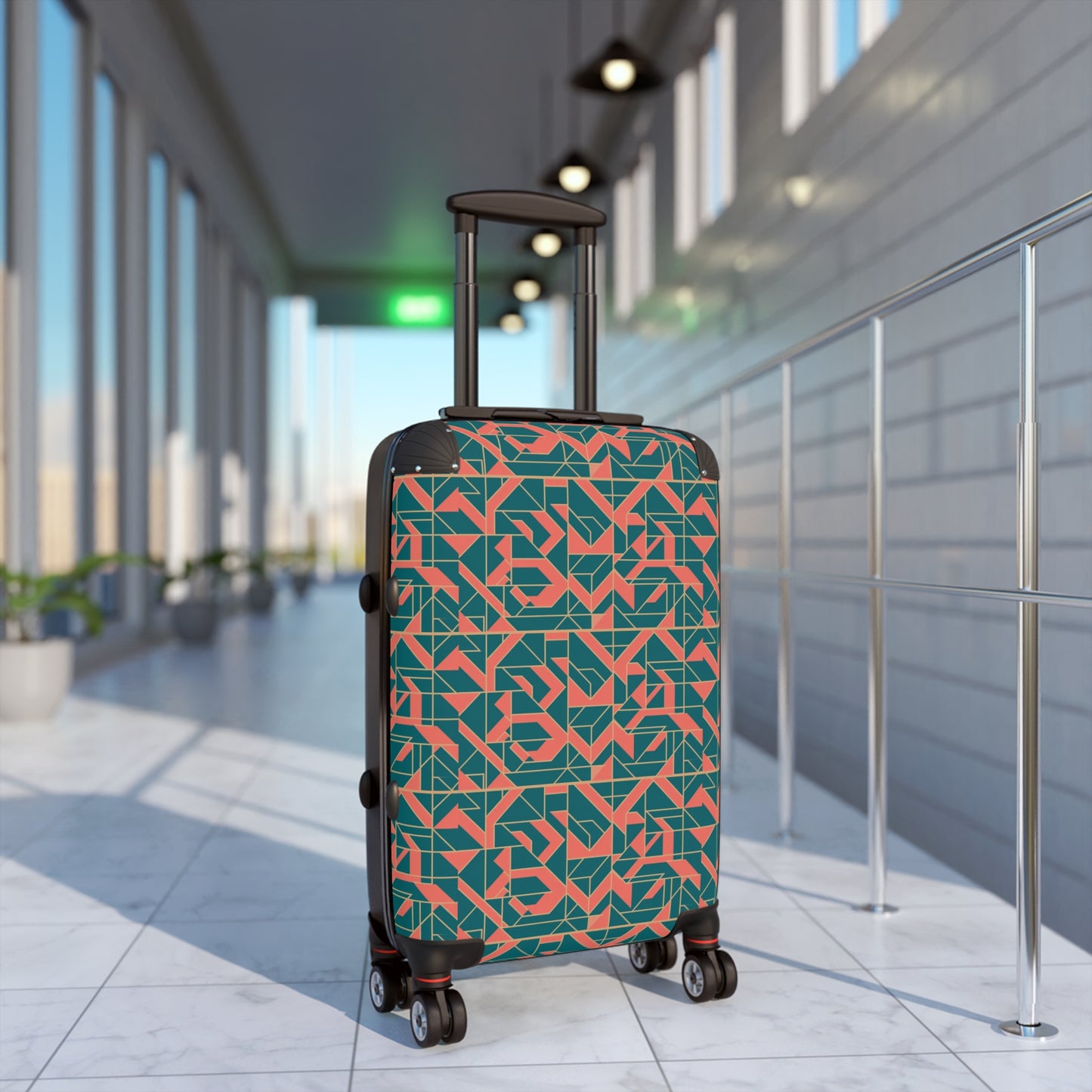 ThreadKnox Retro Suitcase