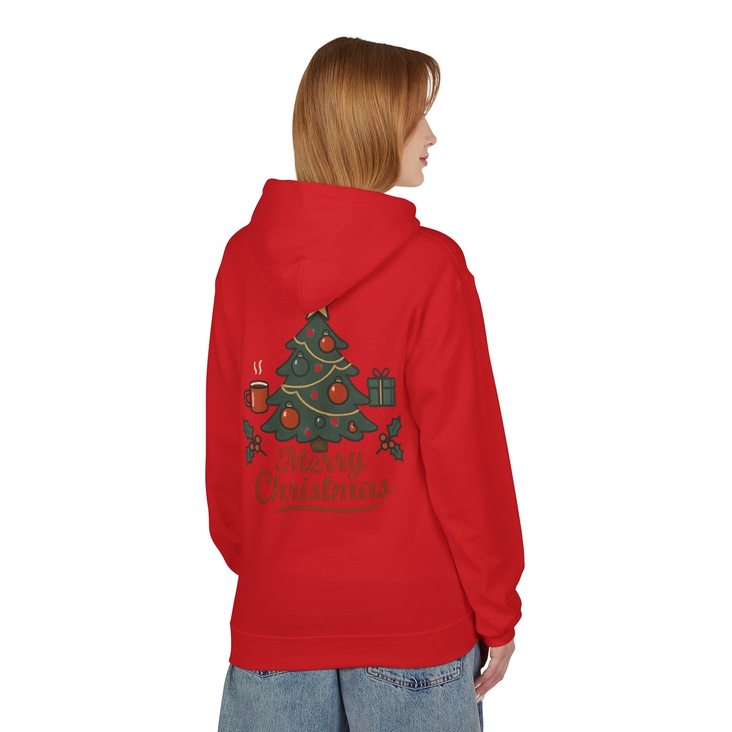 Santa and Friends hoodie | Merry Christmas Tree hoodie