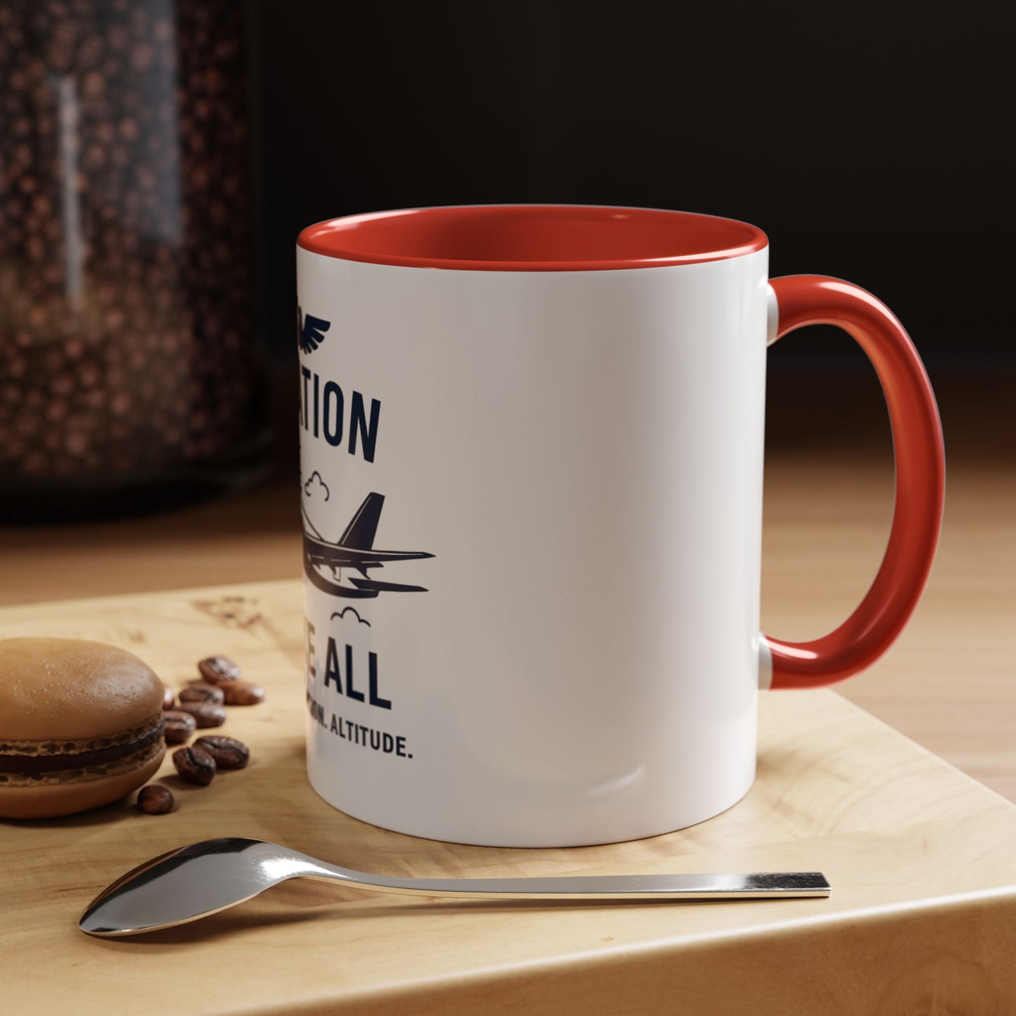 Aviation Coffee Mug - Precision Passion Altitude - 11oz & 15oz