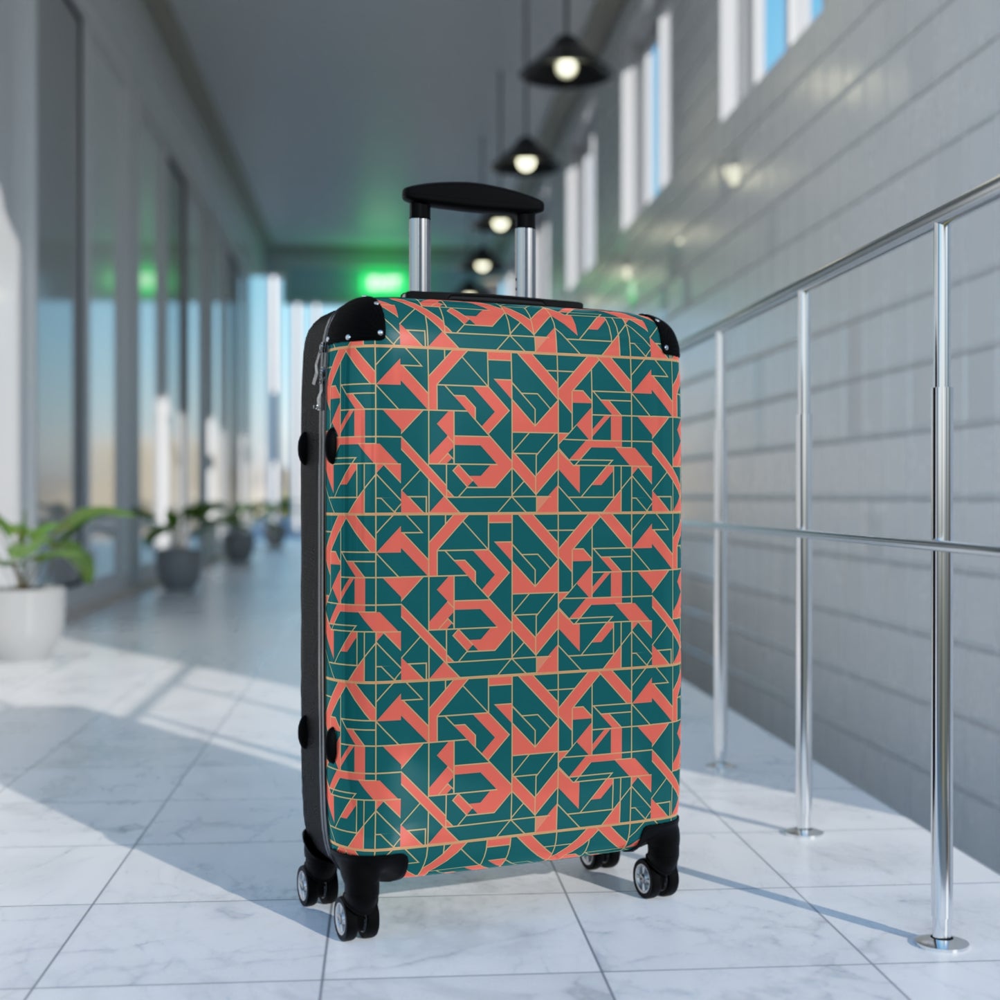 ThreadKnox Retro Suitcase
