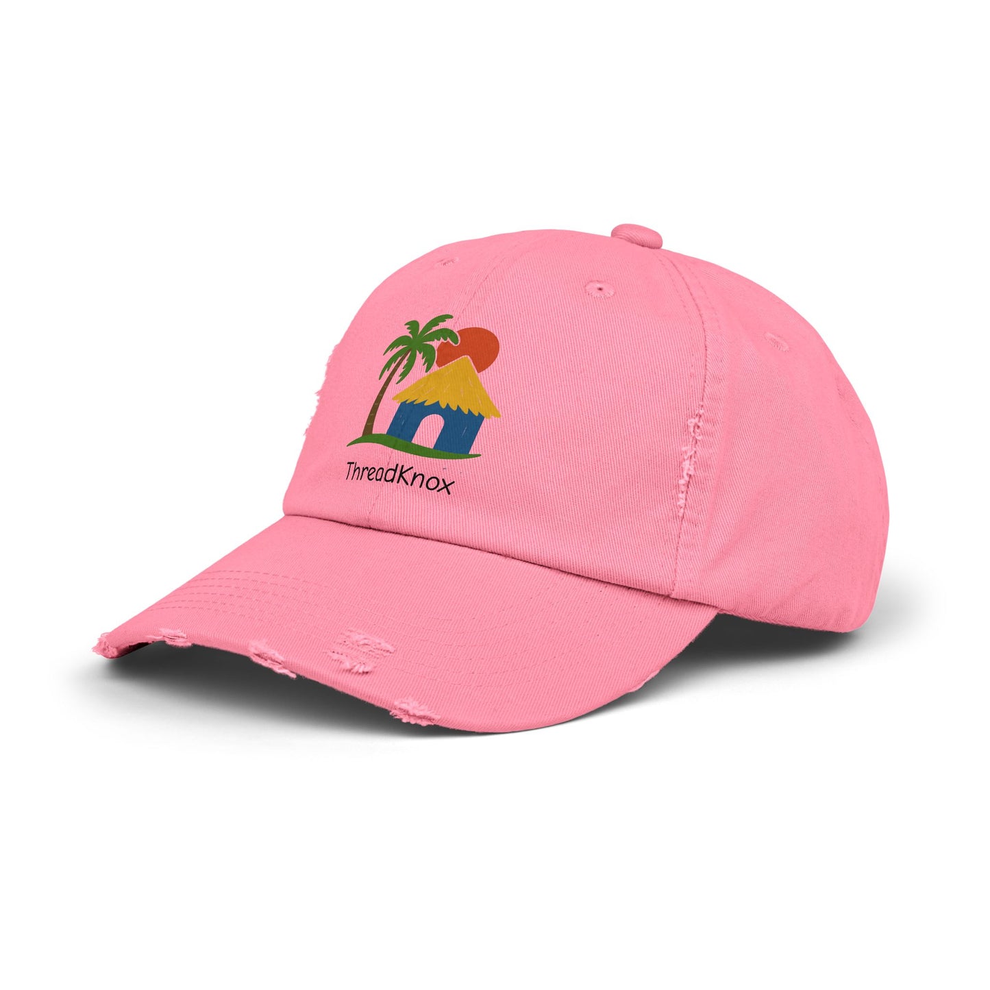 Tropical Vibes Distressed Cap