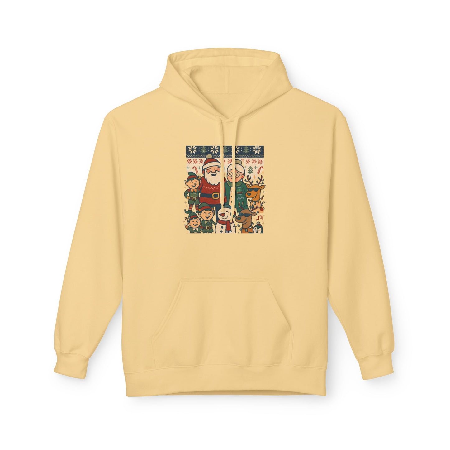 Santa and Friends hoodie | Merry Christmas Tree hoodie