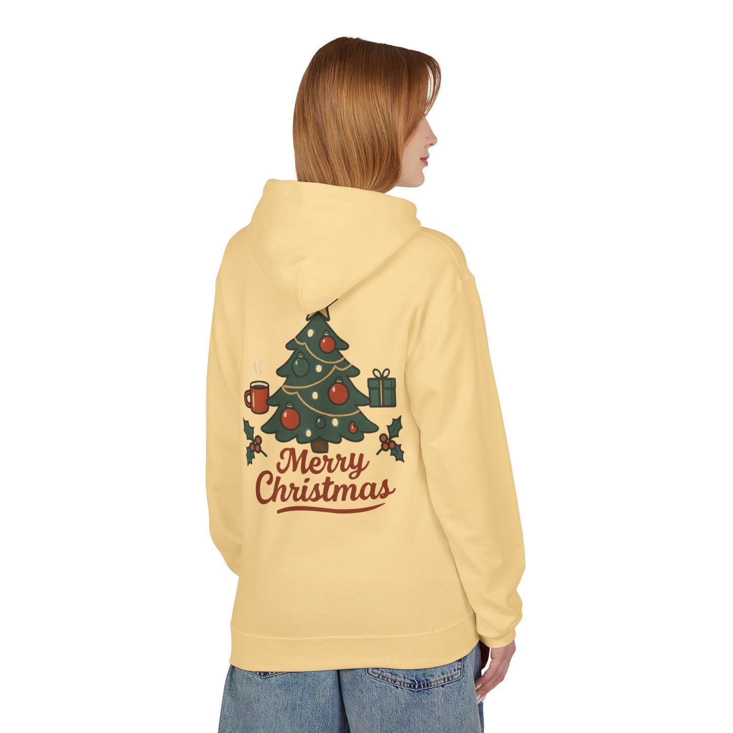 Santa and Friends hoodie | Merry Christmas Tree hoodie