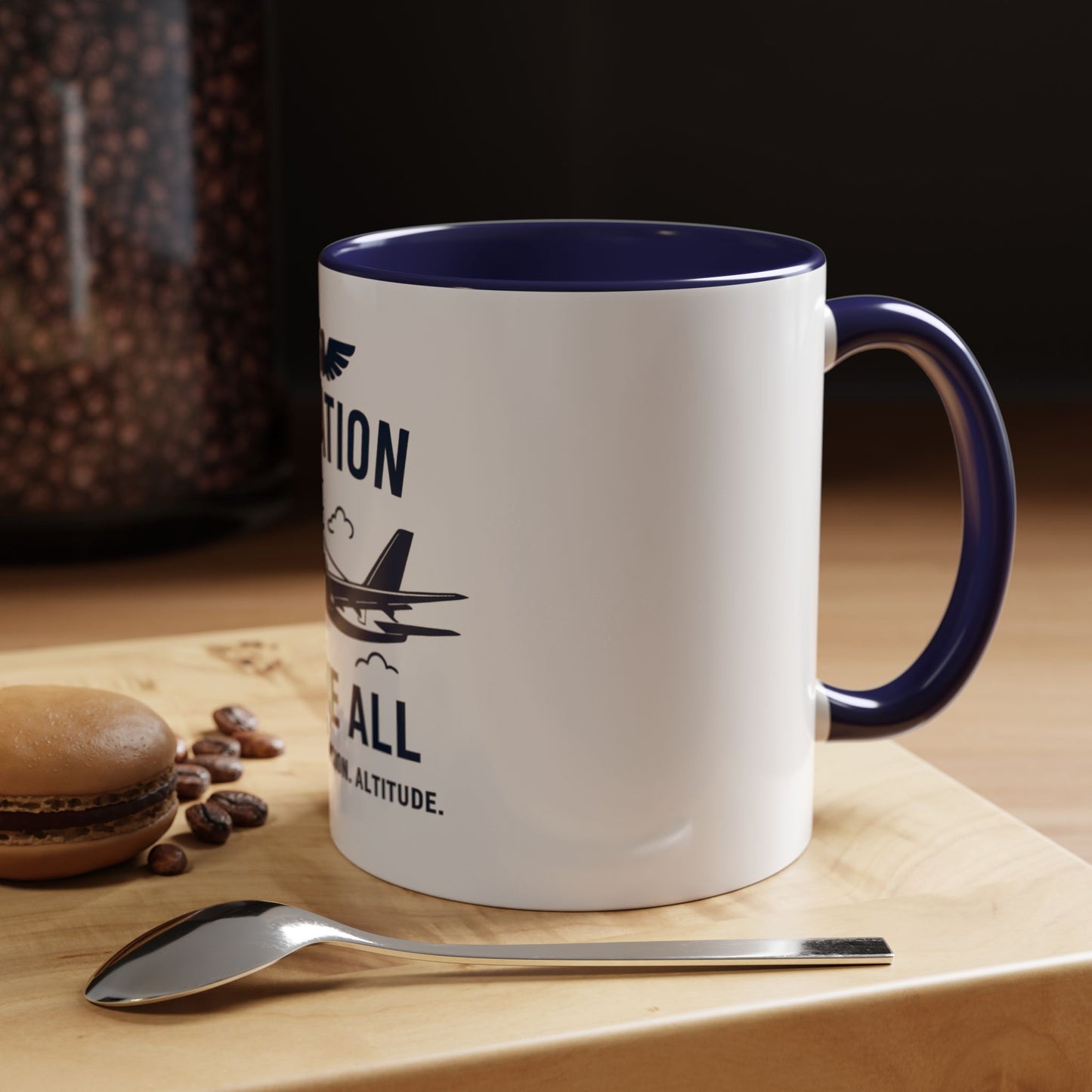 Aviation Coffee Mug - Precision Passion Altitude - 11oz & 15oz