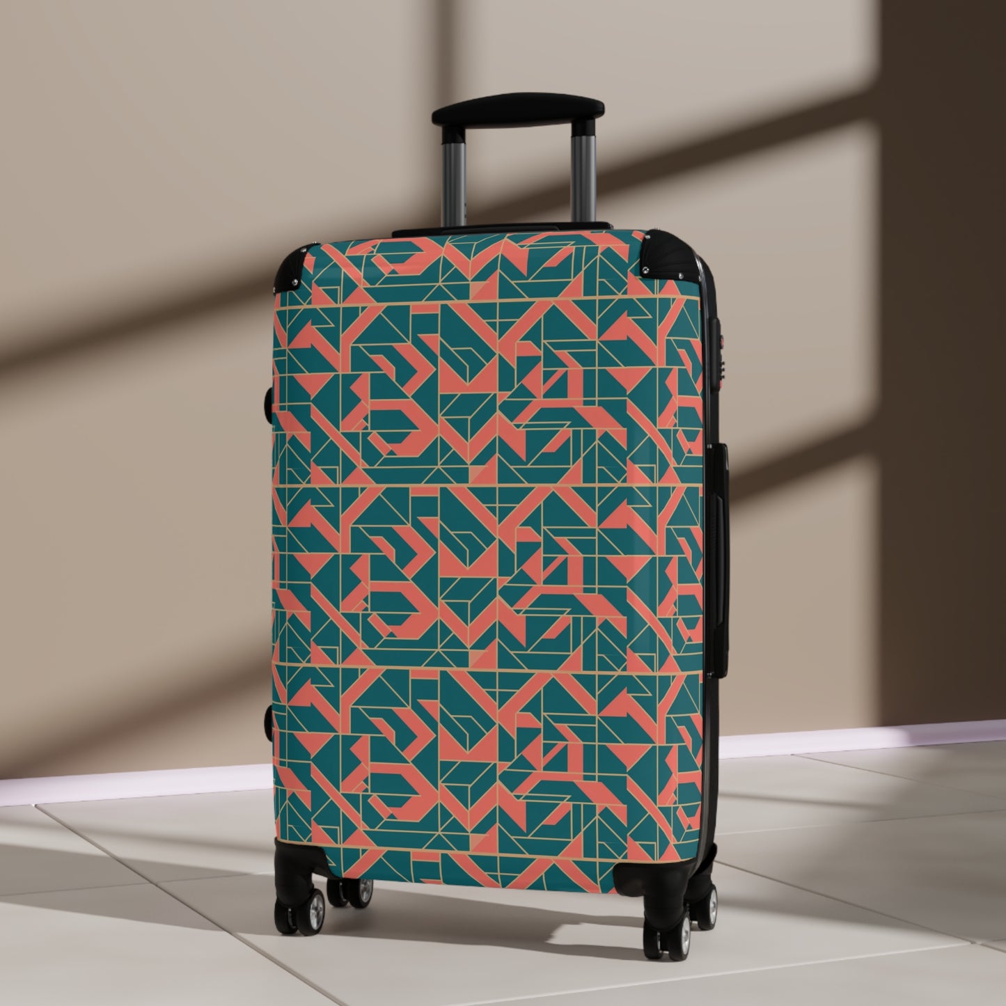 ThreadKnox Retro Suitcase