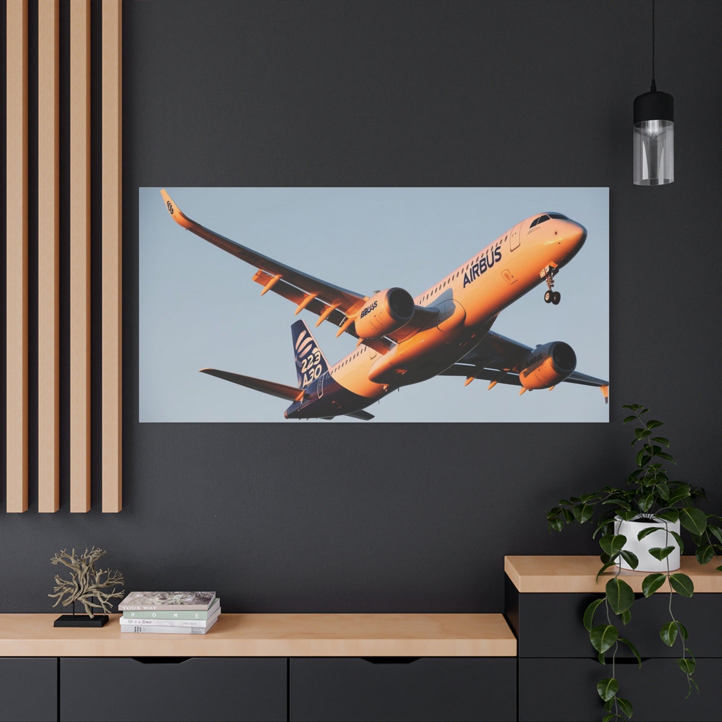 Airbus Aircraft Wall Art Canvas