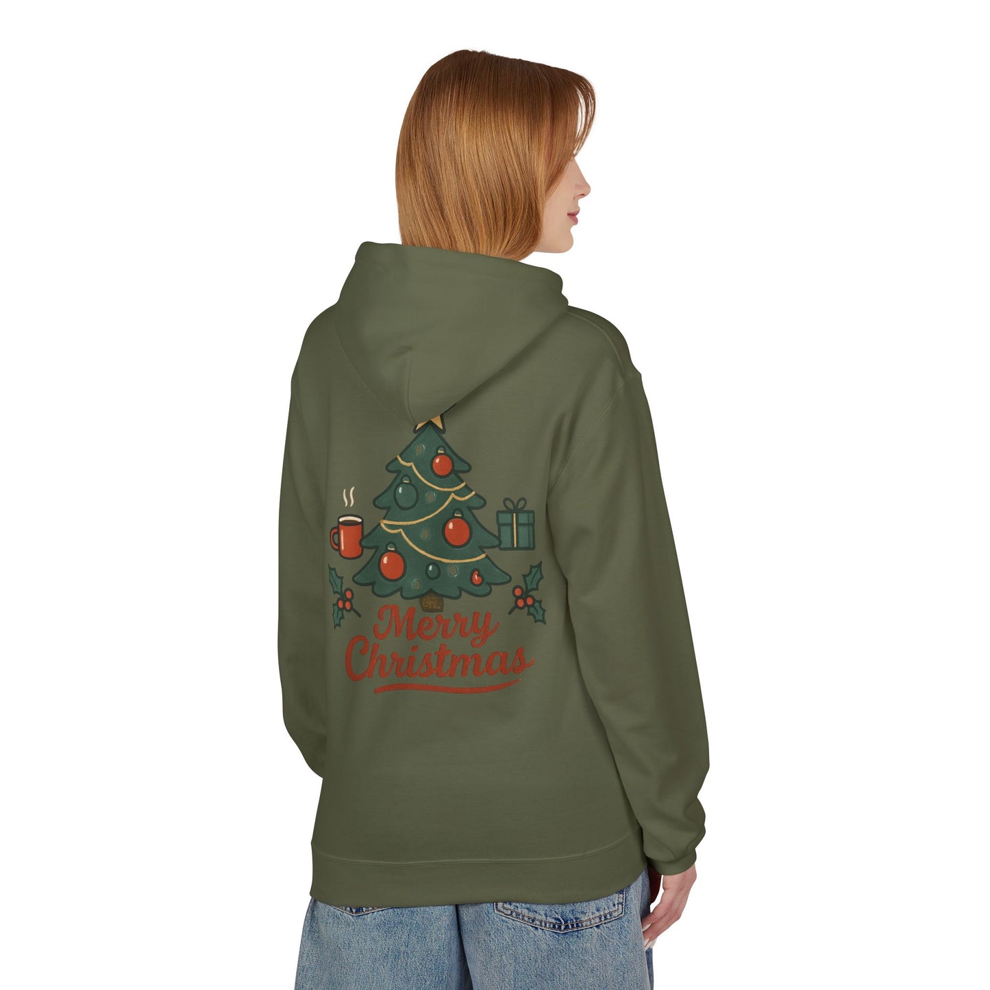 Santa and Friends hoodie | Merry Christmas Tree hoodie