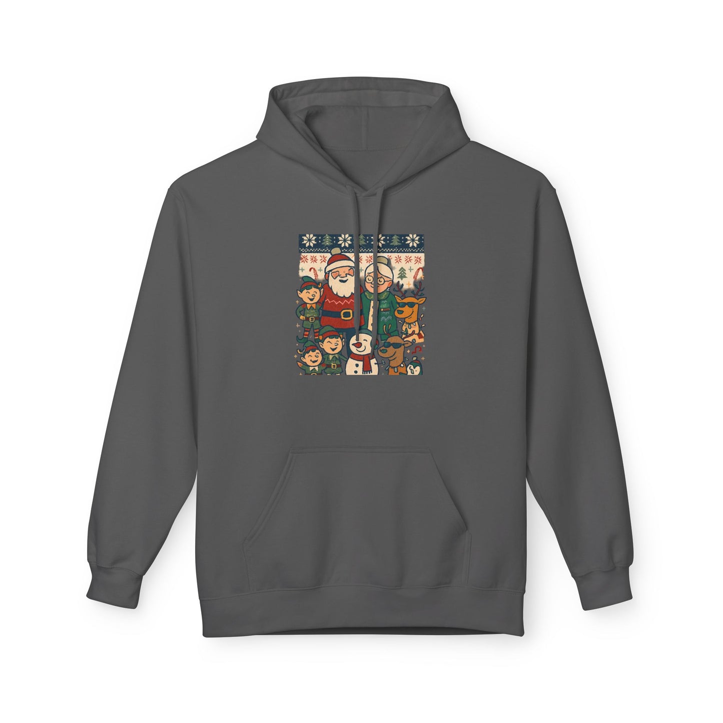 Santa and Friends hoodie | Merry Christmas Tree hoodie