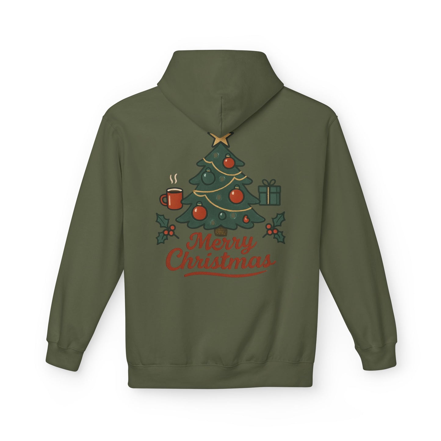 Santa and Friends hoodie | Merry Christmas Tree hoodie