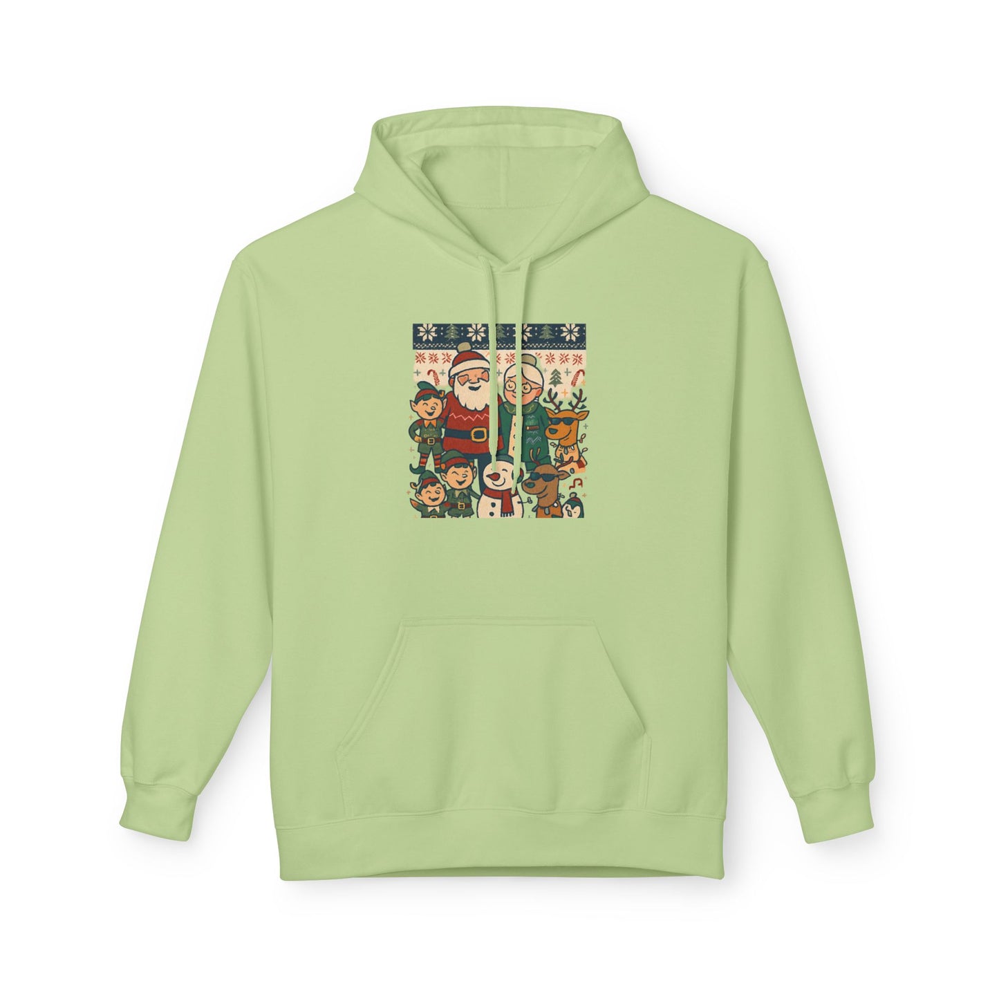 Santa and Friends hoodie | Merry Christmas Tree hoodie