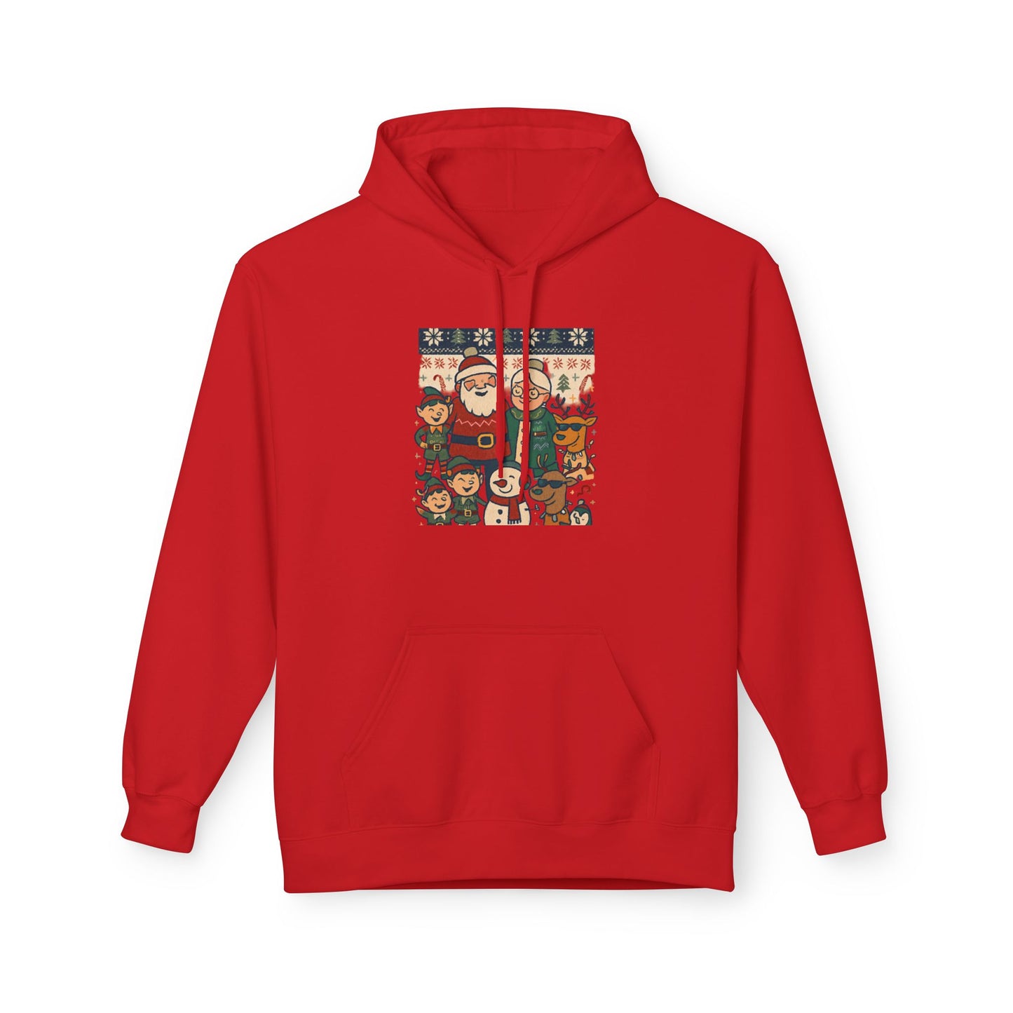 Santa and Friends hoodie | Merry Christmas Tree hoodie