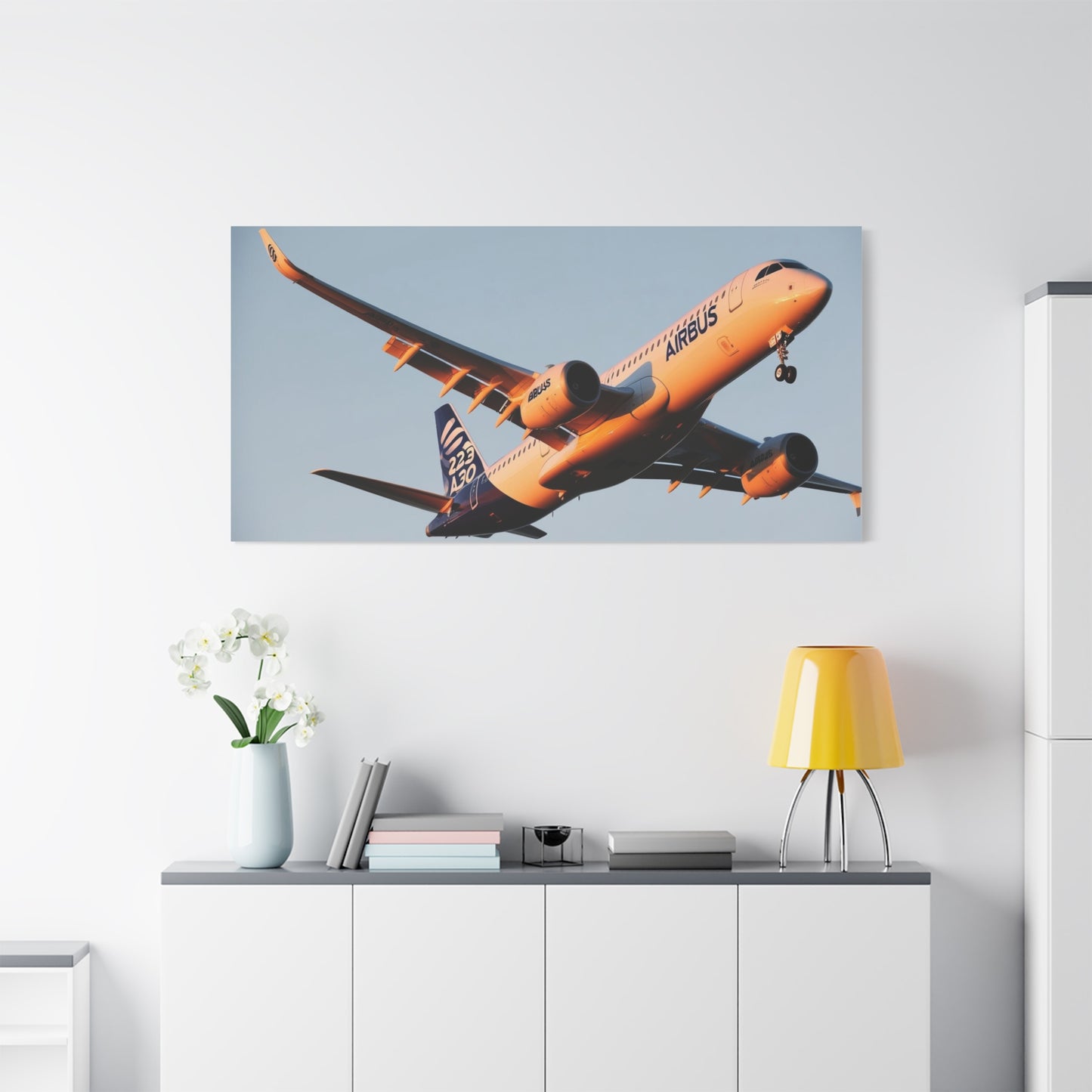 Airbus Aircraft Wall Art Canvas