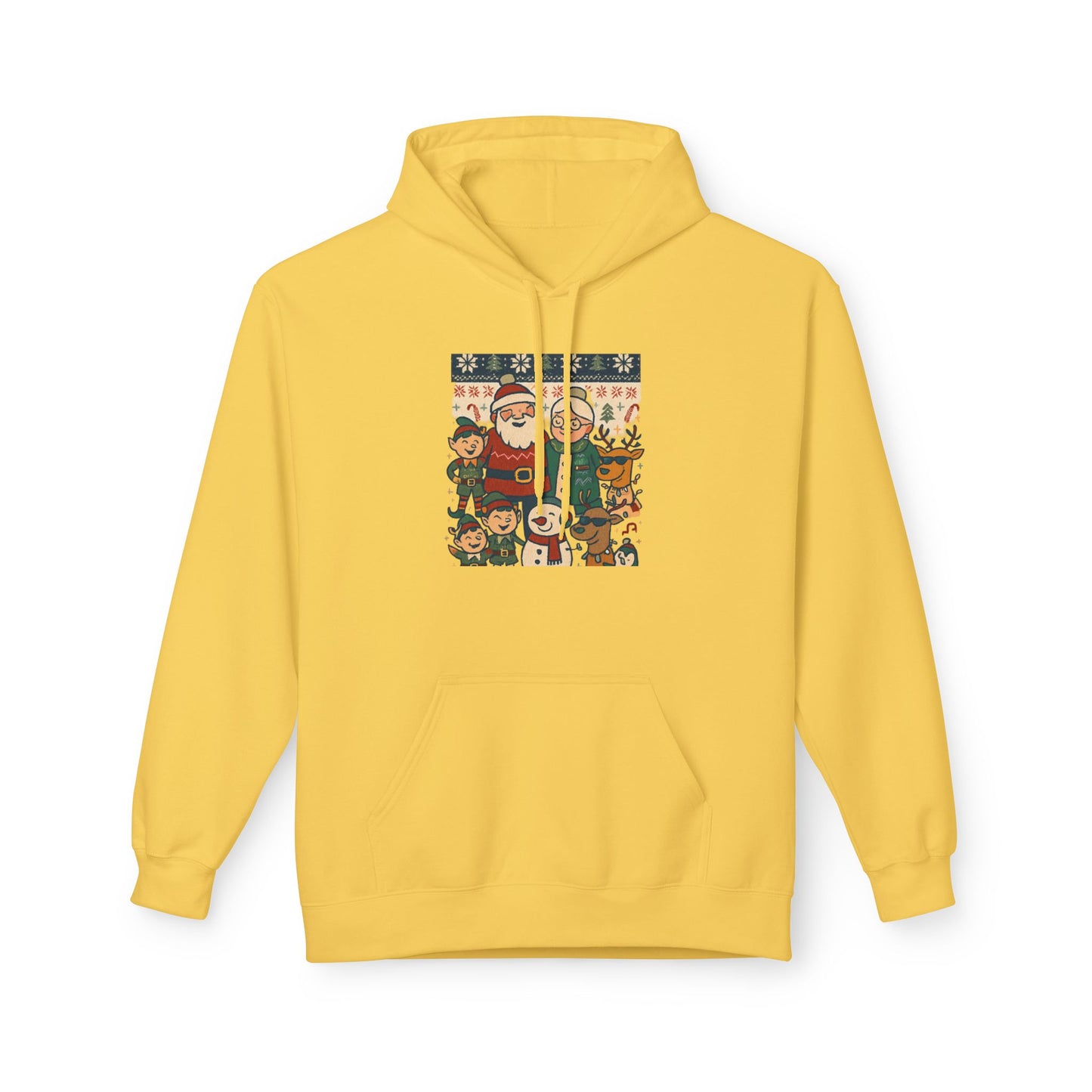 Santa and Friends hoodie | Merry Christmas Tree hoodie
