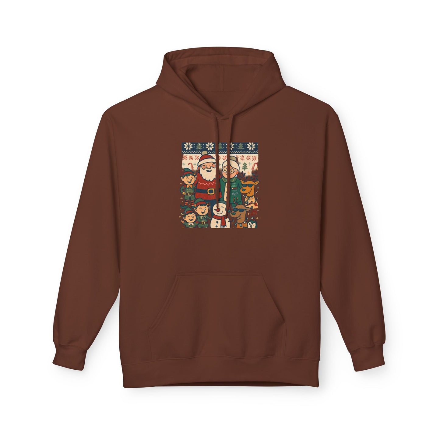 Santa and Friends hoodie | Merry Christmas Tree hoodie