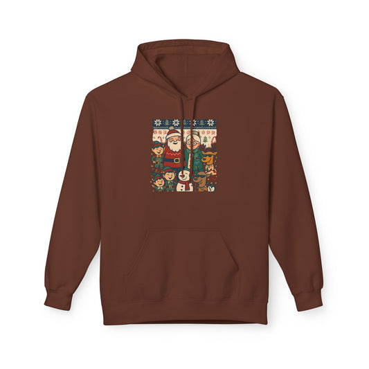 Santa and Friends hoodie | Merry Christmas Tree hoodie
