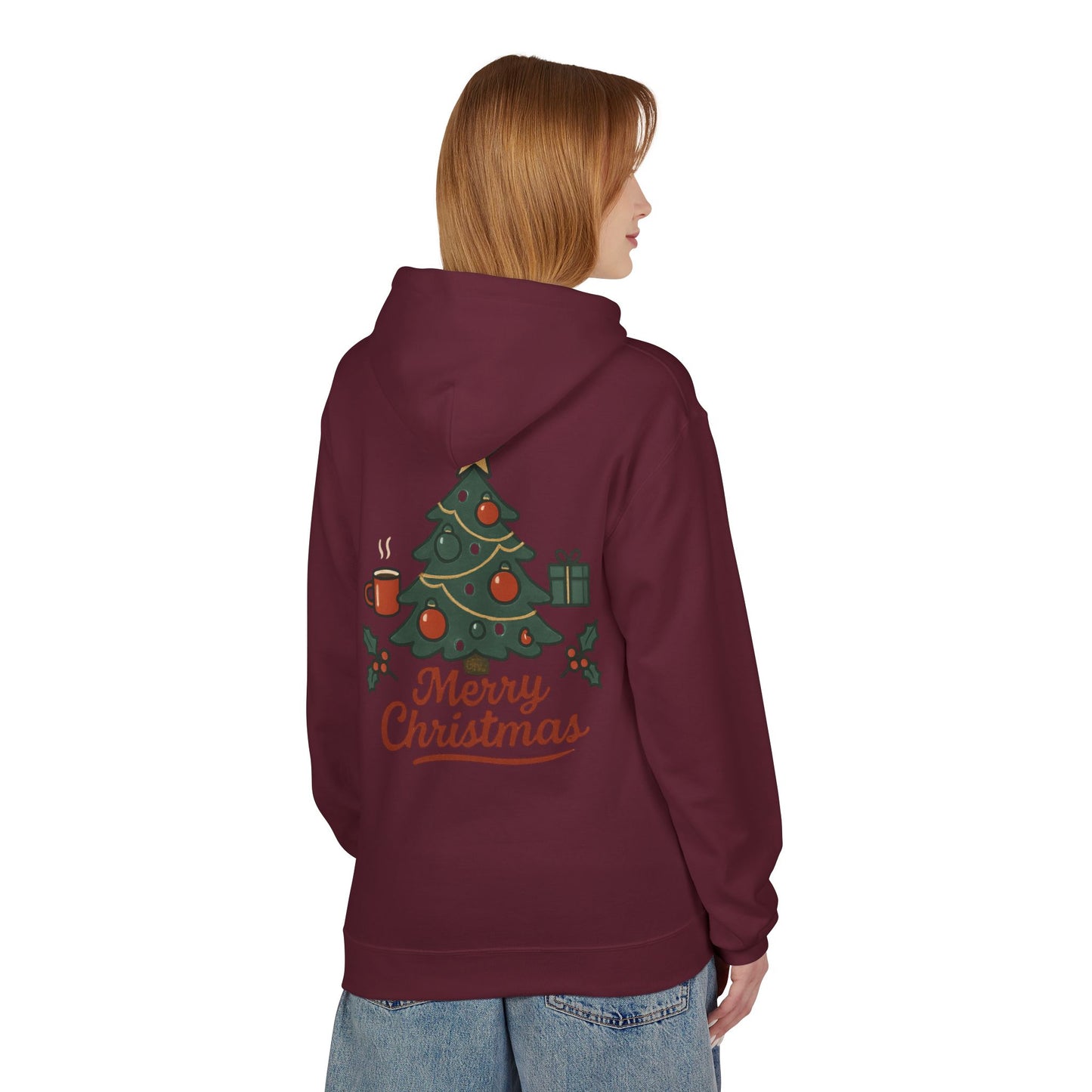 Santa and Friends hoodie | Merry Christmas Tree hoodie