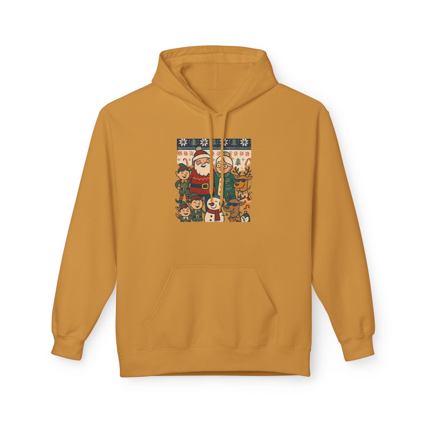 Santa and Friends hoodie | Merry Christmas Tree hoodie