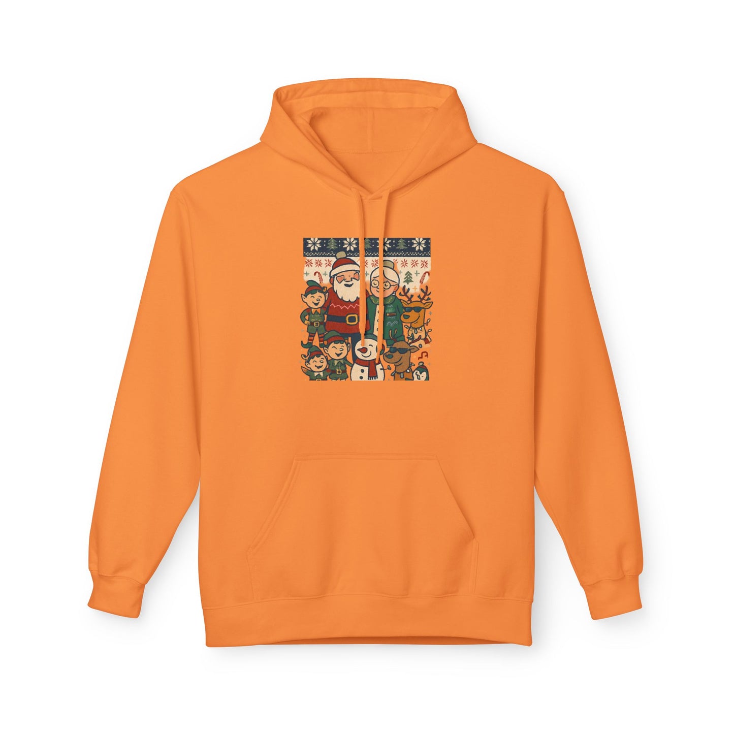 Santa and Friends hoodie | Merry Christmas Tree hoodie