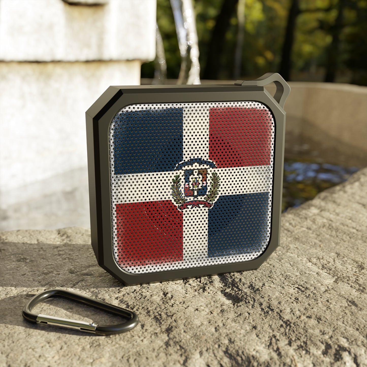 Dominican Republic Flag Bluetooth Speaker | Outdoor Portable Speaker