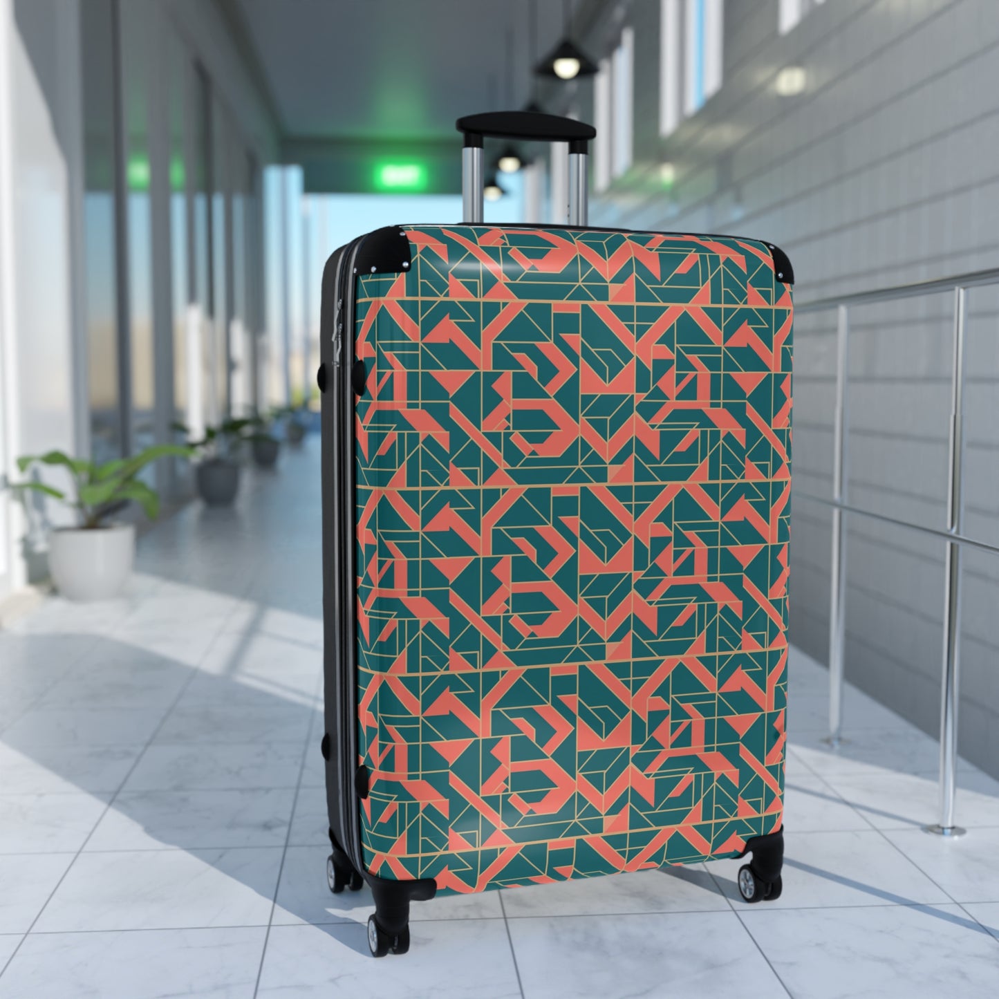 ThreadKnox Retro Suitcase