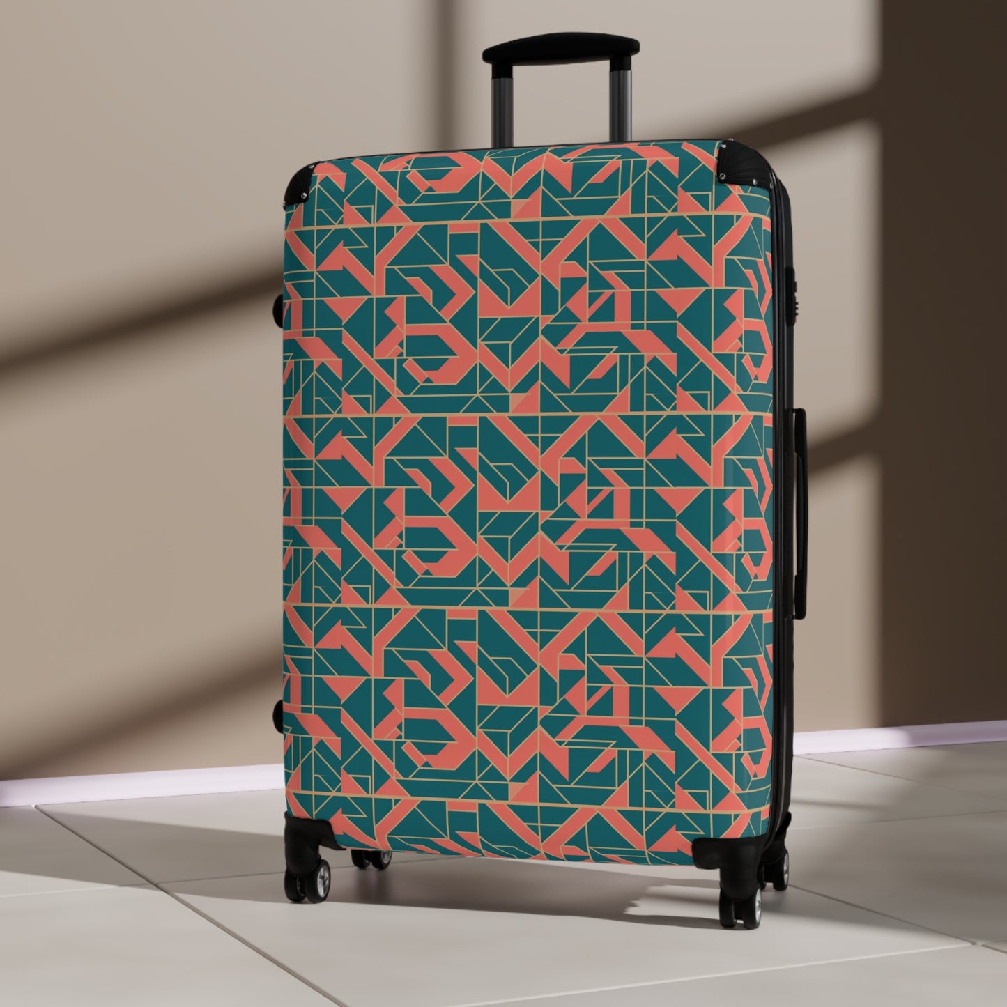 ThreadKnox Retro Suitcase