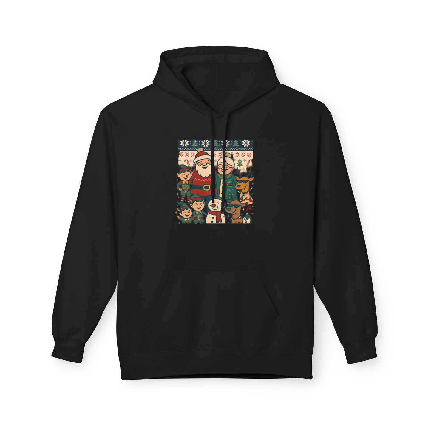 Santa and Friends hoodie | Merry Christmas Tree hoodie